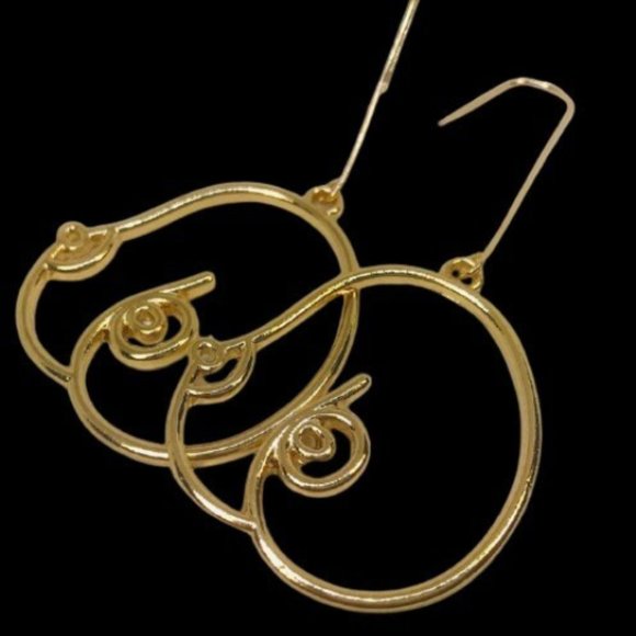 Jewelry - Earrings Boobies Novelty Funky /Nude Female Body